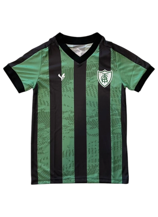 Camisa Linha Dry América Futebol Clube Infanto Juvenil Verde e Preto Volt
