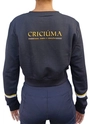 Cropped Moletom Criciúma Esporte Clube Feminino