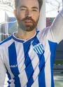 Camisa Jogo 1 Manga Longa Avaí 2024 Azul e Branca Masculina Volt