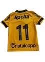 Camisa Jogo 4 Criciúma Com Patrocínio 2025 Amarela e Preta Infanto Juvenil Volt