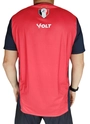 Camisa Concentração Atleta JEC Masculina Preta e Vermelha Volt
