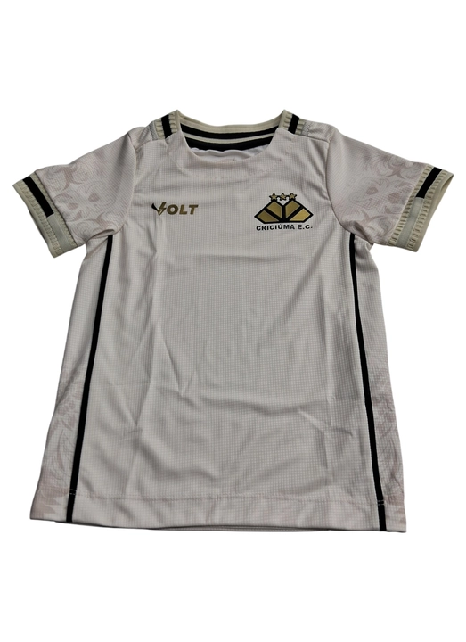 Camisa Reveillon 2025 Criciuma Branca Infanto Juvenil Volt
