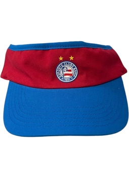 Boné Strapback Esporte Clube Bahia Azul e Vermelho