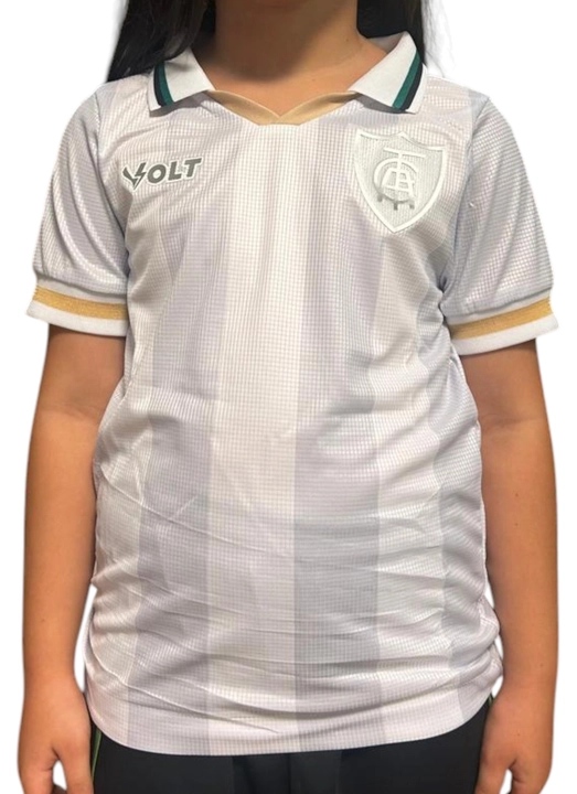 Camisa Reveillon 2025 America Mineiro Branca Infanto Juvenil Volt
