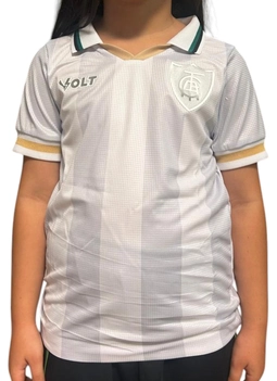 Camisa Reveillon 2025 America Mineiro Branca Infanto Juvenil Volt