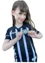 Camisa Jogo 1 Figueirense 2025 Preta e Branca Infanto Juvenil Volt