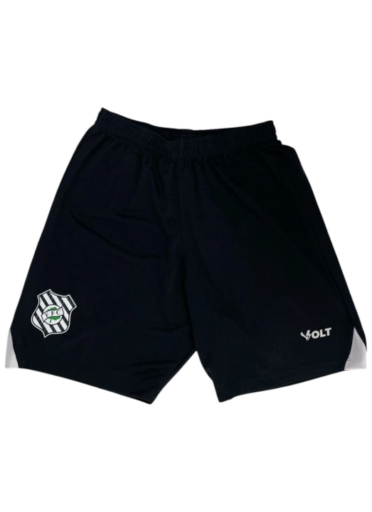 Calção Jogo 1 2025 Figueirense Futebol Clube Masculino Preto Volt