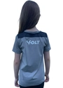 Camisa Viagem Atleta Figueirense Infanto Juvenil Cinza Volt