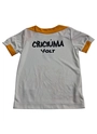 Camisa Aquece Criciúma 2025 Branca Infanto Juvenil Volt