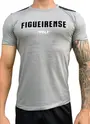 Camisa Concentração Atleta Figueirense Masculino Cinza e Preto Volt