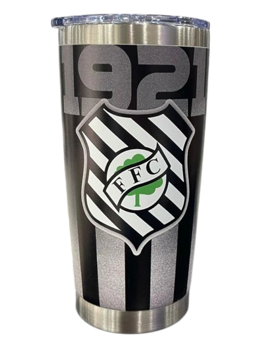 Copo Térmico 473 Ml Com Tampa Figueirense Futebol Clube