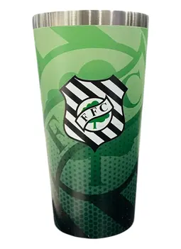 Copo Térmico Gluck 473 Ml Figueirense Verde