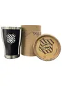 Copo Térmico Gluck 354 Ml Figueirense Preto e Branco