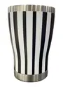 Copo Térmico Gluck 354 Ml Figueirense Preto e Branco