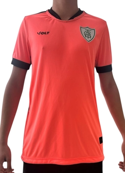 Camisa Goleiro 1 2024 América Mineiro Masculina Laranja Volt