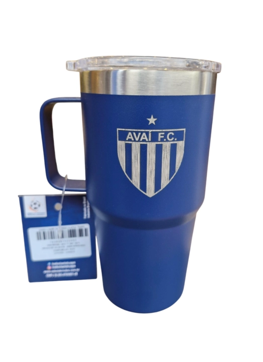 Caneca Térmica 700 Ml Avaí Azul