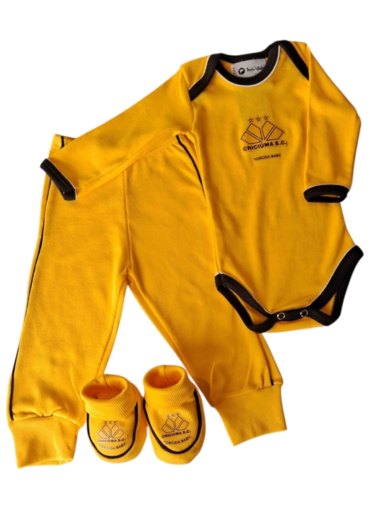 Kit Baby 3 Peças Color Criciúma Esporte Clube