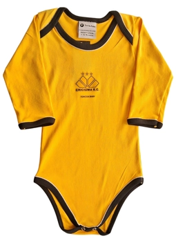 Body Baby Manga Longa Color Criciúma Esporte Clube