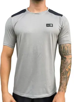 Camisa Viagem Atleta Figueirense Masculino Cinza Volt