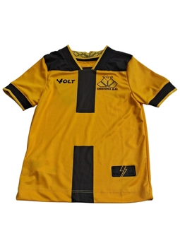 Camisa Jogo 4 Criciúma 2025 Amarela e Preta Infanto Juvenil Volt