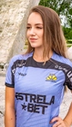 Camisa Goleiro Jogo 2 2025 Com Patrocínio Criciúma Feminina Roxa