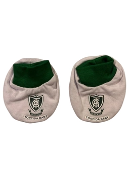 Pantufa Meia Malha Baby América Futebol Clube