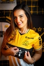 Camisa Jogo 1 2025 Com Patrocínio Criciúma Feminina Tricolor