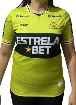 Camisa Goleiro 1 Com Numero Criciúma Esporte Clube Feminina