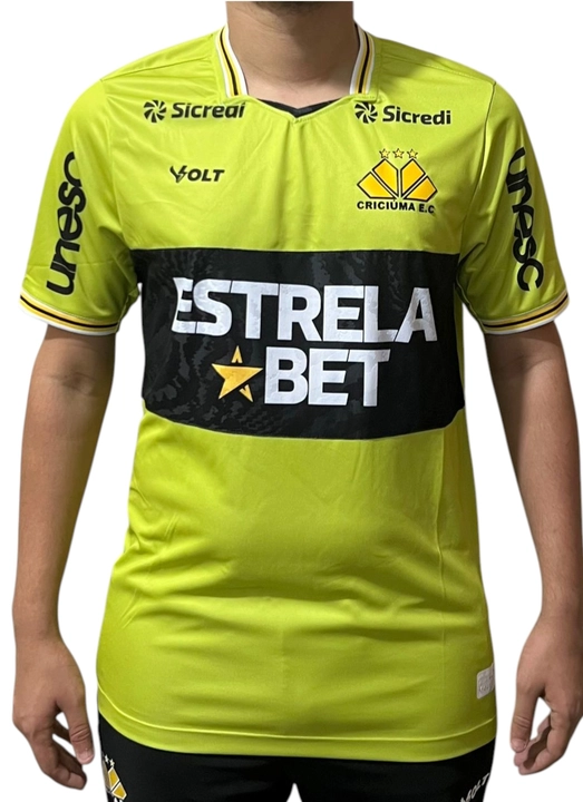 Camisa Goleiro 1 Com Numero Criciúma Esporte Clube