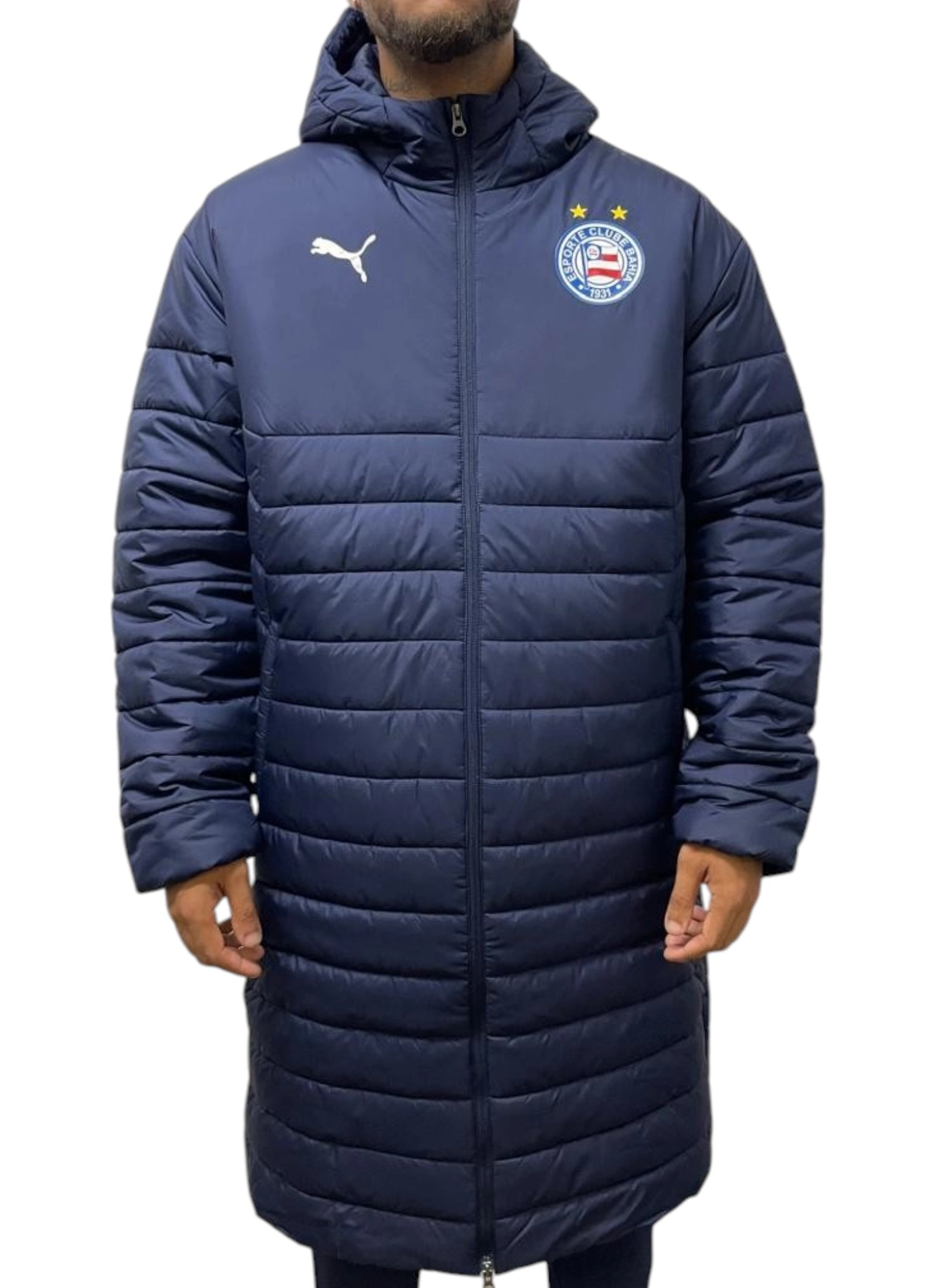 Parka Viagem 2025 Bahia Puma Azul - Loja do Bahia | Esporte Clube
