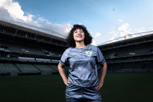 Camisa Goleiro 1 2025 América Feminina Volt Cinza