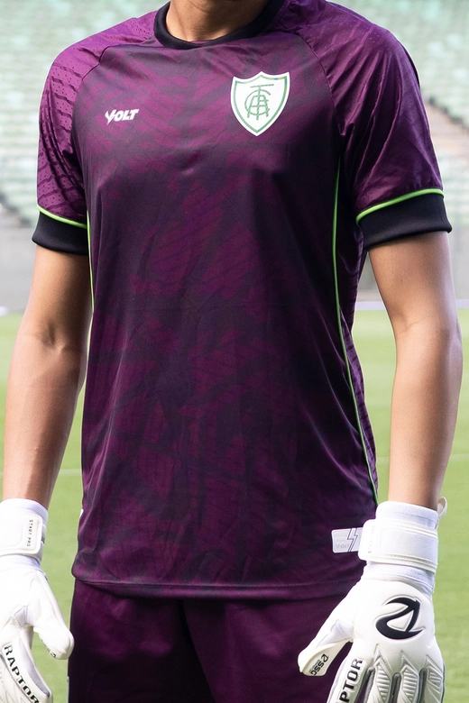 Camisa Goleiro 3 2025 América Masculina Volt Roxa