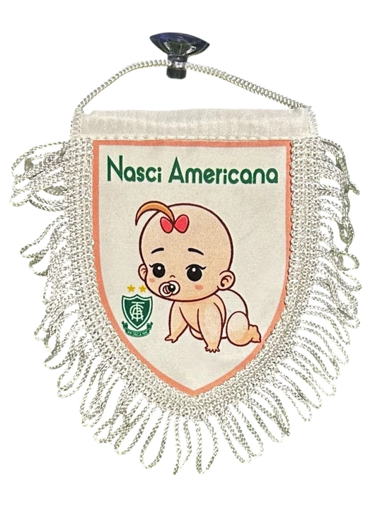 Mini Flâmula Menina América Futebol Clube
