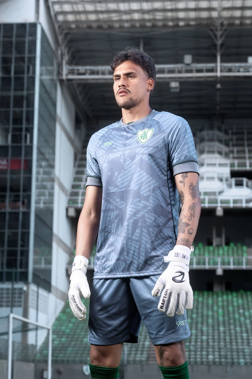 Camisa Goleiro 1 2025 América Masculina Volt Cinza