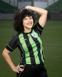 Camisa Jogo 1 2025 América Feminina Volt Preta e Verde