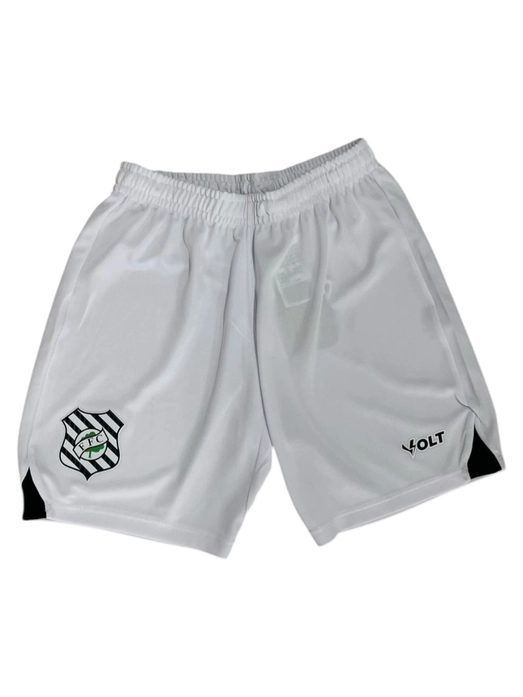 Calção Jogo 2 2025 Figueirense Futebol Clube Masculino Branco Volt
