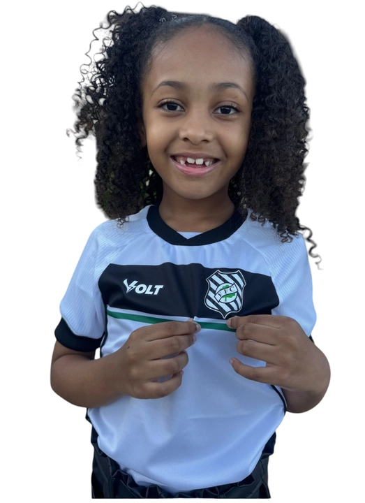 Camisa Jogo 2 2025 Figueirense Volt Branca Infanto Juvenil