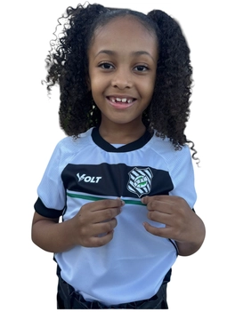 Camisa Jogo 2 2025 Figueirense Volt Branca Infanto Juvenil