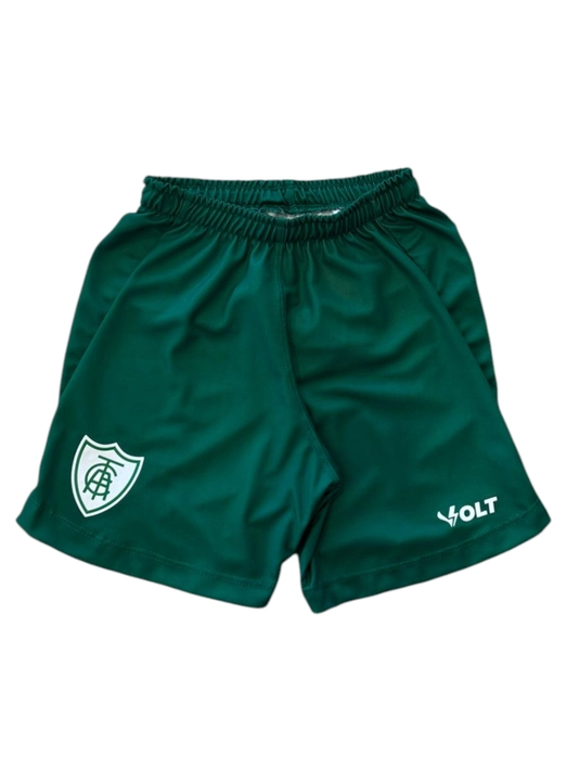 Calção Goleiro 2 2025 América Mineiro Infanto Juvenil Volt Verde
