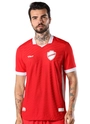 Camisa  Jogo 1 Vila Nova 2025 Vermelho Tomate Masculina Volt