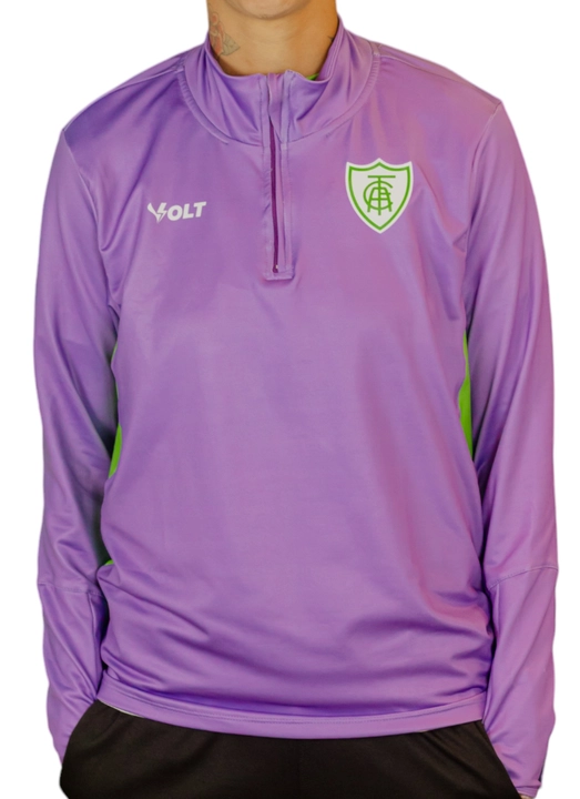 Blusão Treino Linha América Futebol Clube Masculina Purple Volt