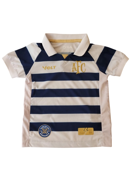 Camisa Jogo 4 2025 Avaí Infanto Juvenil Branco e Marinho Volt