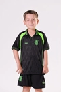 Camisa Jogo 3 2025 América Futebol Clube Infanto Juvenil Preto e Verde Neon Volt