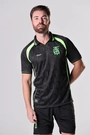 Camisa Jogo 3 2025 América Futebol Clube Masculina Preto e Verde Neon Volt