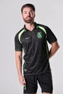 Camisa Jogo 3 2025 América Futebol Clube Masculina Preto e Verde Neon Volt