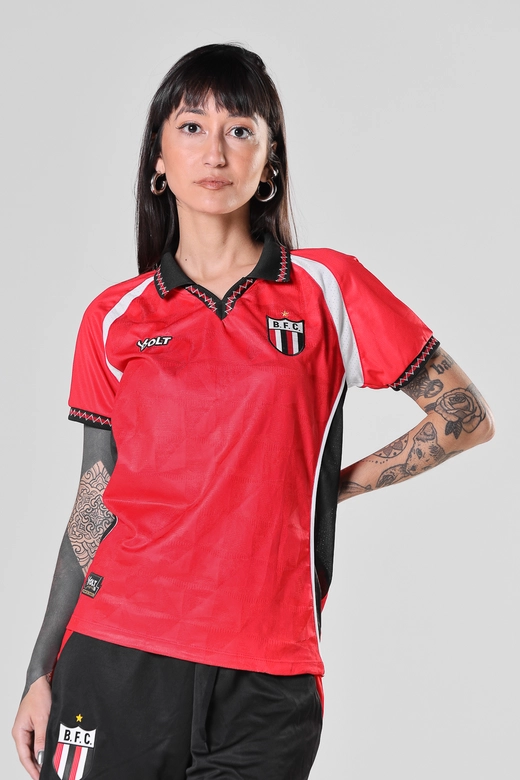 Camisa Jogo 3 Botafogo Feminina Vermelho 2025 Volt