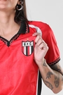Camisa Jogo 3 Botafogo Feminina Vermelho 2025 Volt