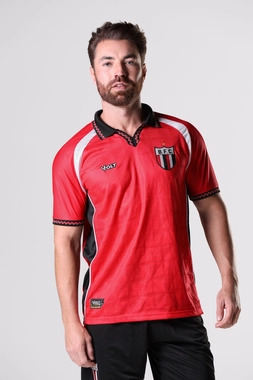 Camisa Plus Jogo 3 2025 Botafogo Futebol Clube Vermelha Masculina Volt