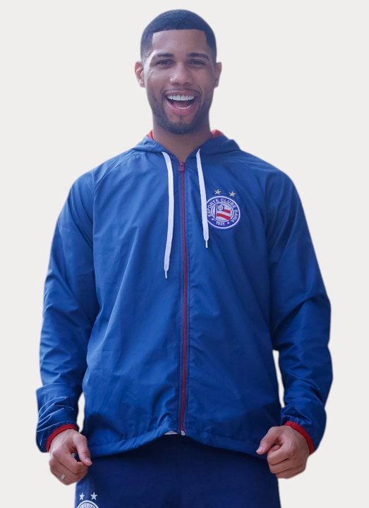 Corta Vento Casual Frio Esporte Clube Bahia Masculino