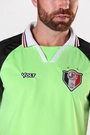 Camisa Plus Goleiro 3 2025 JEC Infanto Masculina Verde Fluor Volt